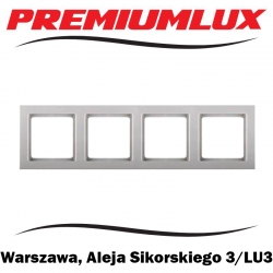 Berker Q.1 Q.3 Q.7 Hager ramka poczwórna Q.3 alu Warszawa Aleja Sikorskiego 3 LU3 Bartycka